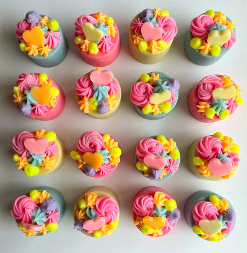 The Sass Bar Little Hearts Mini Tart Soap